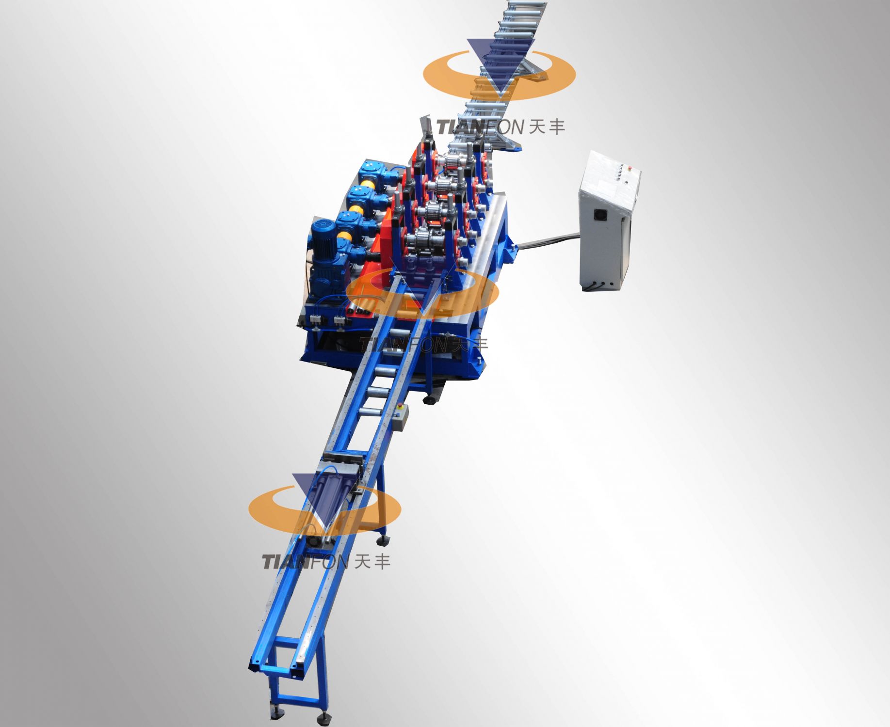 TF combination beam roll forming line